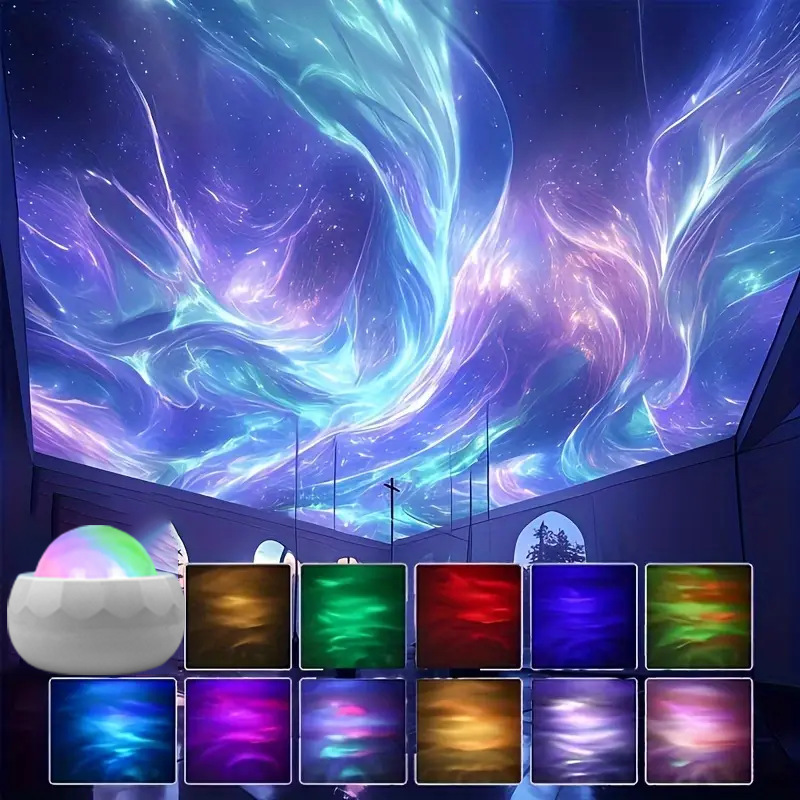 Sunset Lamp Projection - Northern Lights Starry Sky Projector Lamp