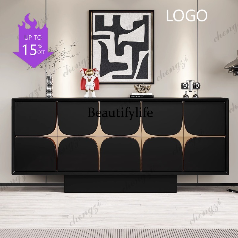 Lighting Decor - D1089 Italian light luxury door cabinet