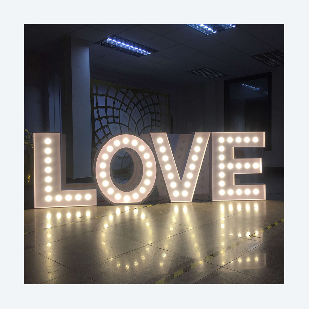 Hot Sales Support Oem Outdoor  - огляд і ціна Light Up Letters Marquee