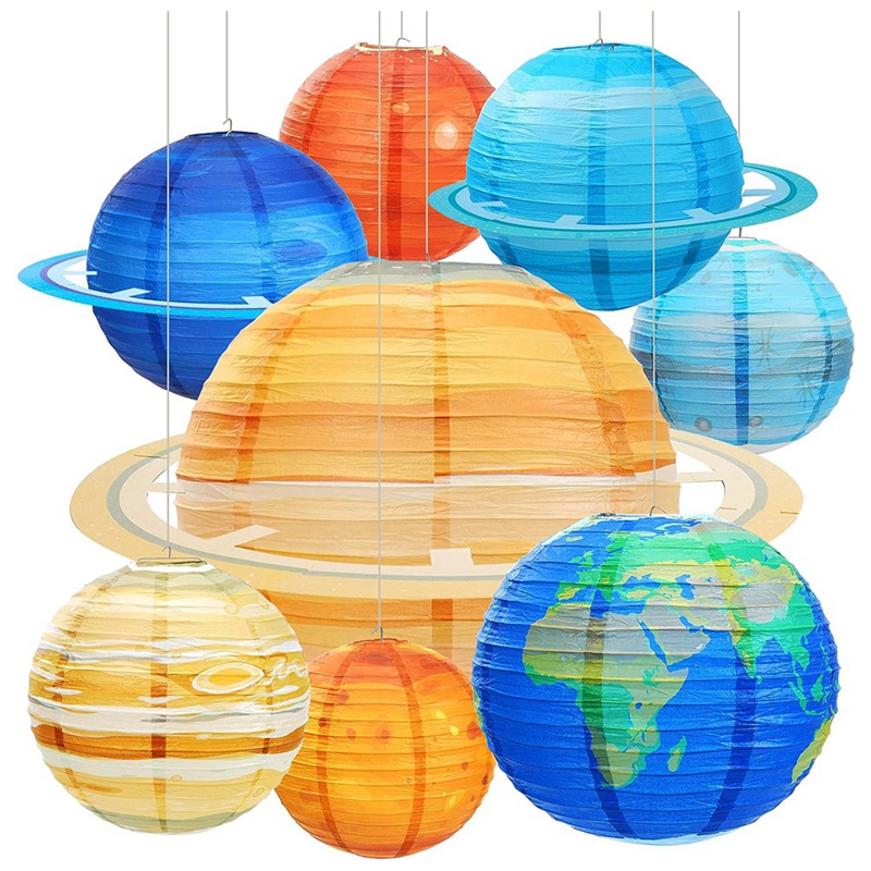 paper lantern 8Pcs Space Paper - огляд і ціна Lantern Paper Solar