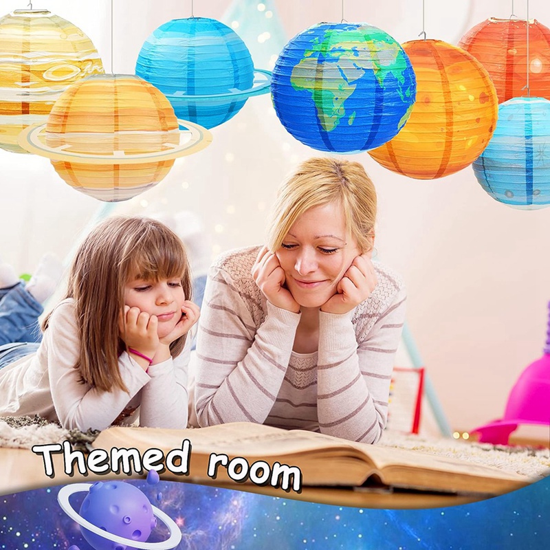 paper lantern 8Pcs Space Paper - огляд і ціна Lantern Paper Solar
