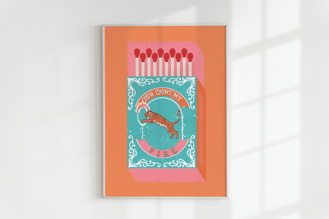You Light My Fire Orange Match - огляд і ціна Lighting Decoration Ideas