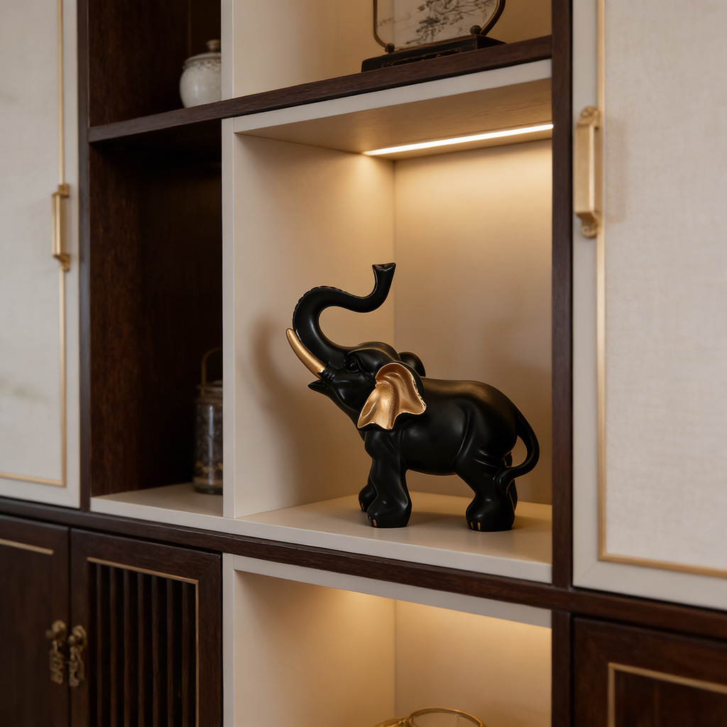 1 piece of black and gold fort - огляд і ціна Lighting Room Decor Items