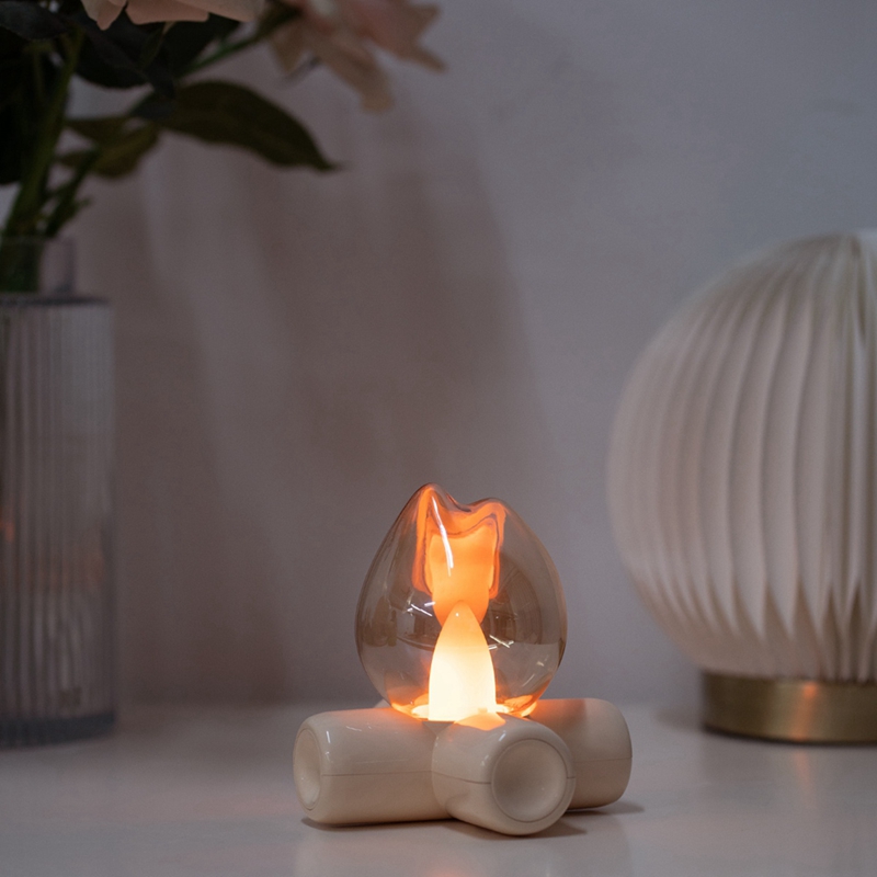 LED Flame Fire Light Bulb Beds - огляд і ціна Lighting Effect Home Decor