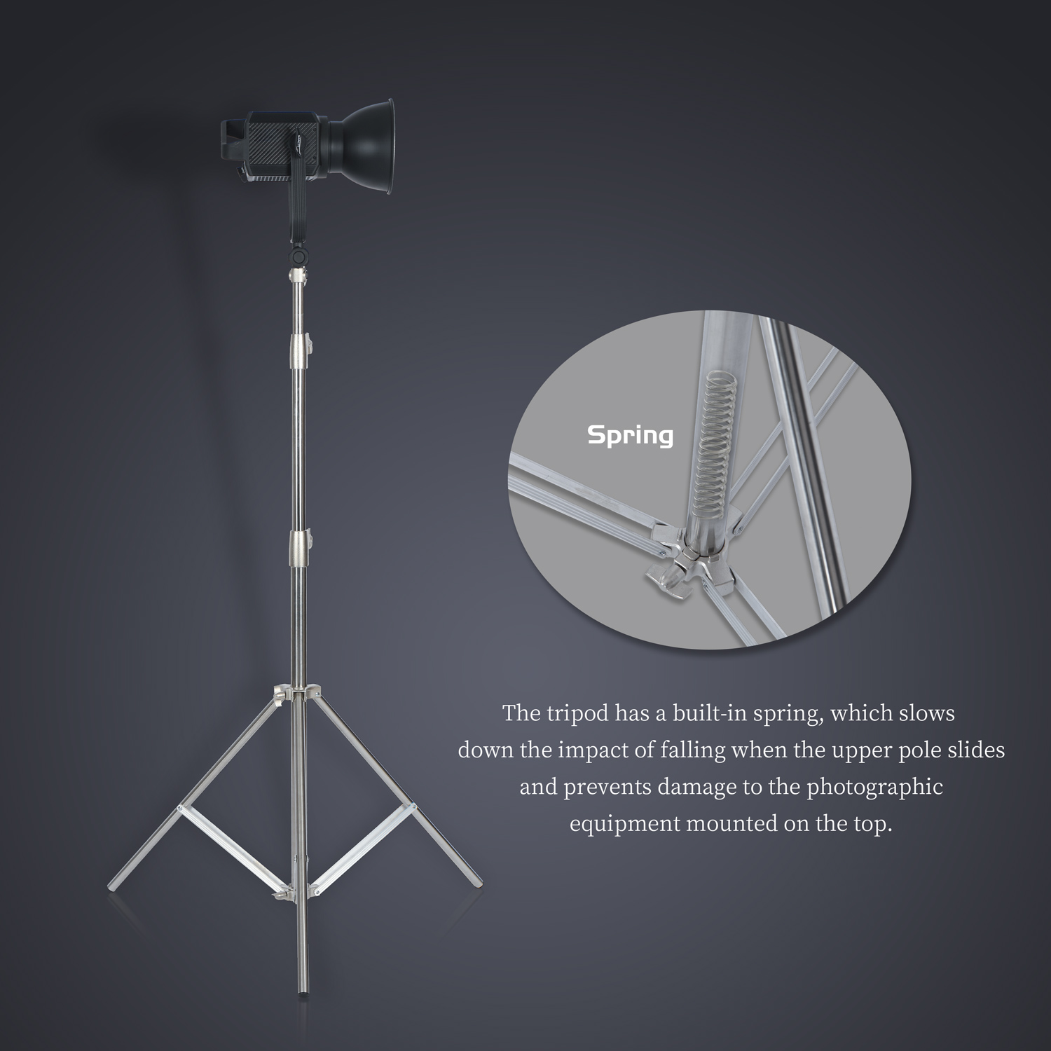 SH 2.8M Stainless Steel Light  - огляд і ціна Lighting Gallery