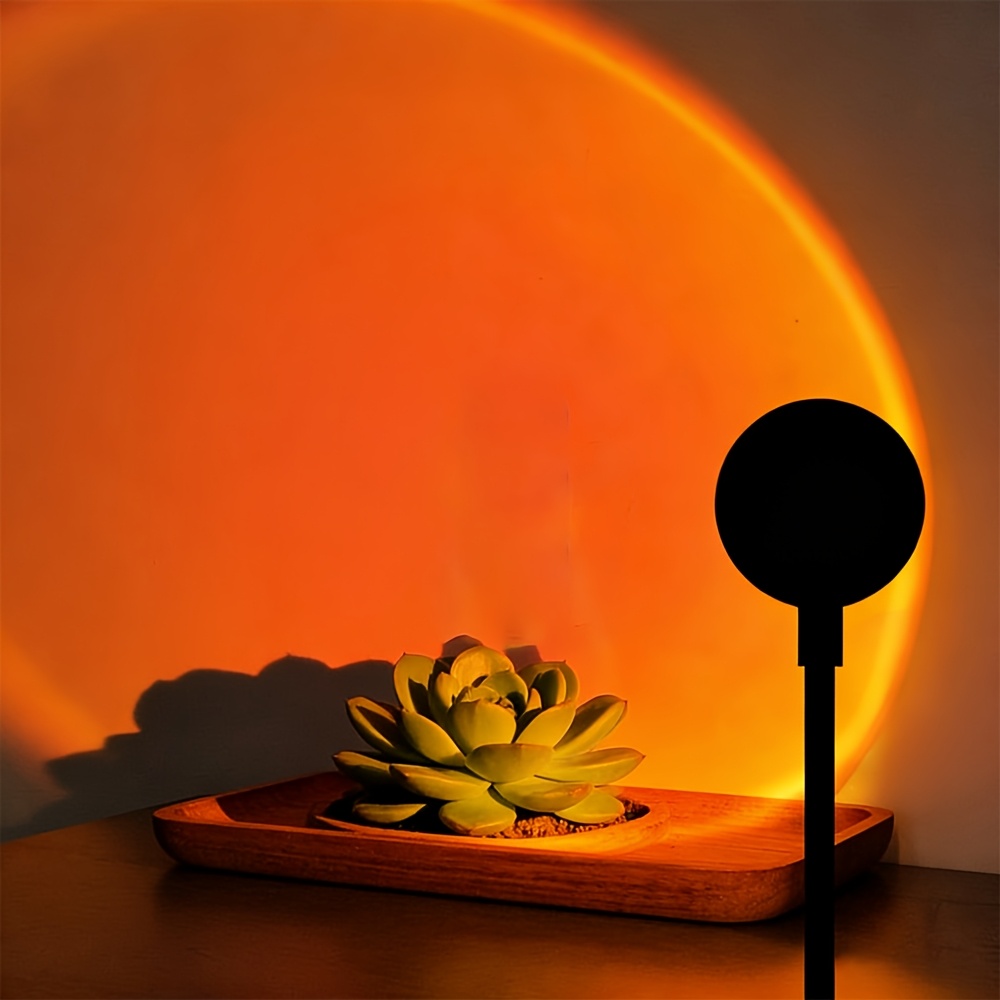 1Pc Colorful LED Sunset Lamp 7 - огляд і ціна Sunset Lamp Projection