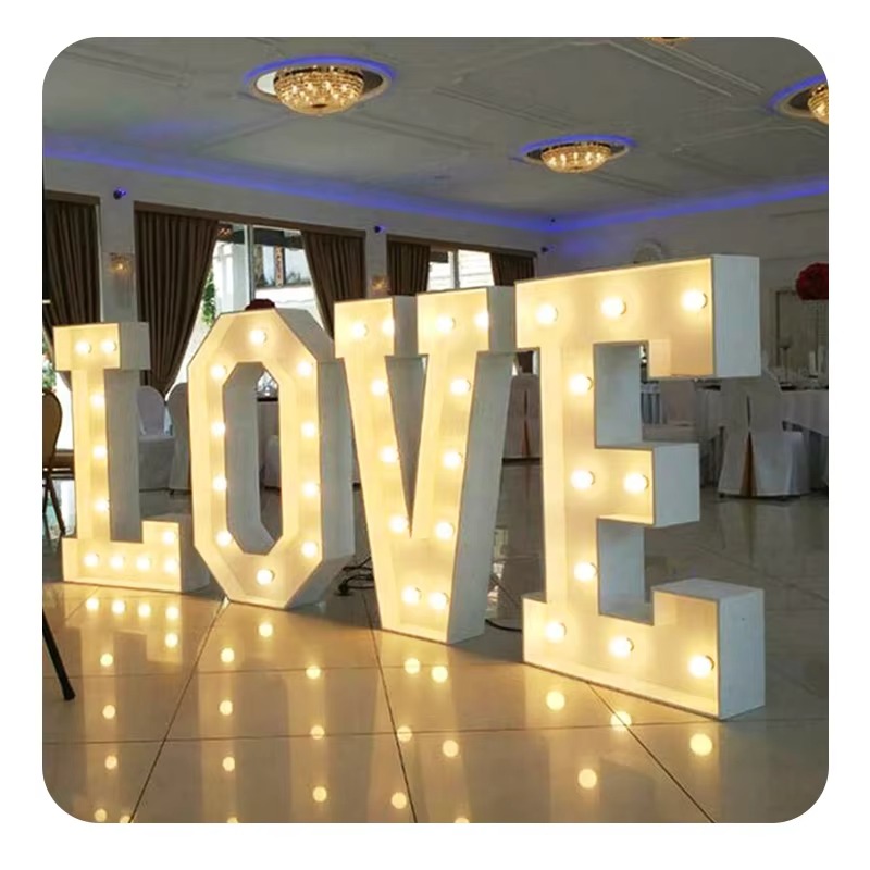 Decor Marry Me Lights Marquee  - огляд і ціна Light Up Letters Marquee