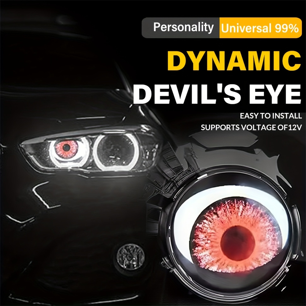  6-Mode Led Dynamic Devil Eye - огляд і ціна Lighting Decor