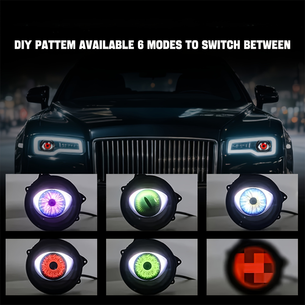  6-Mode Led Dynamic Devil Eye - огляд і ціна Lighting Decor