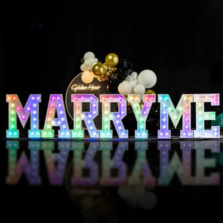 Professional LED Marquee Lette - огляд і ціна Light Up Letters Marquee