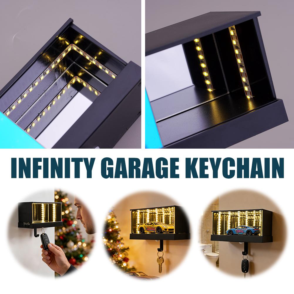 Infinity Garage Keychain With  - огляд і ціна Lighting Effect Home Decor
