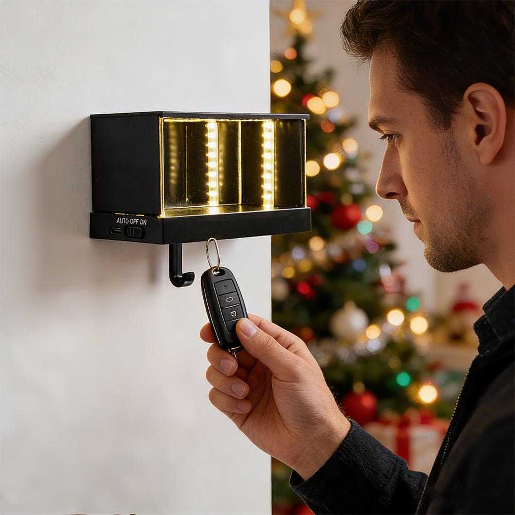 Infinity Garage Keychain With  - огляд і ціна Lighting Effect Home Decor