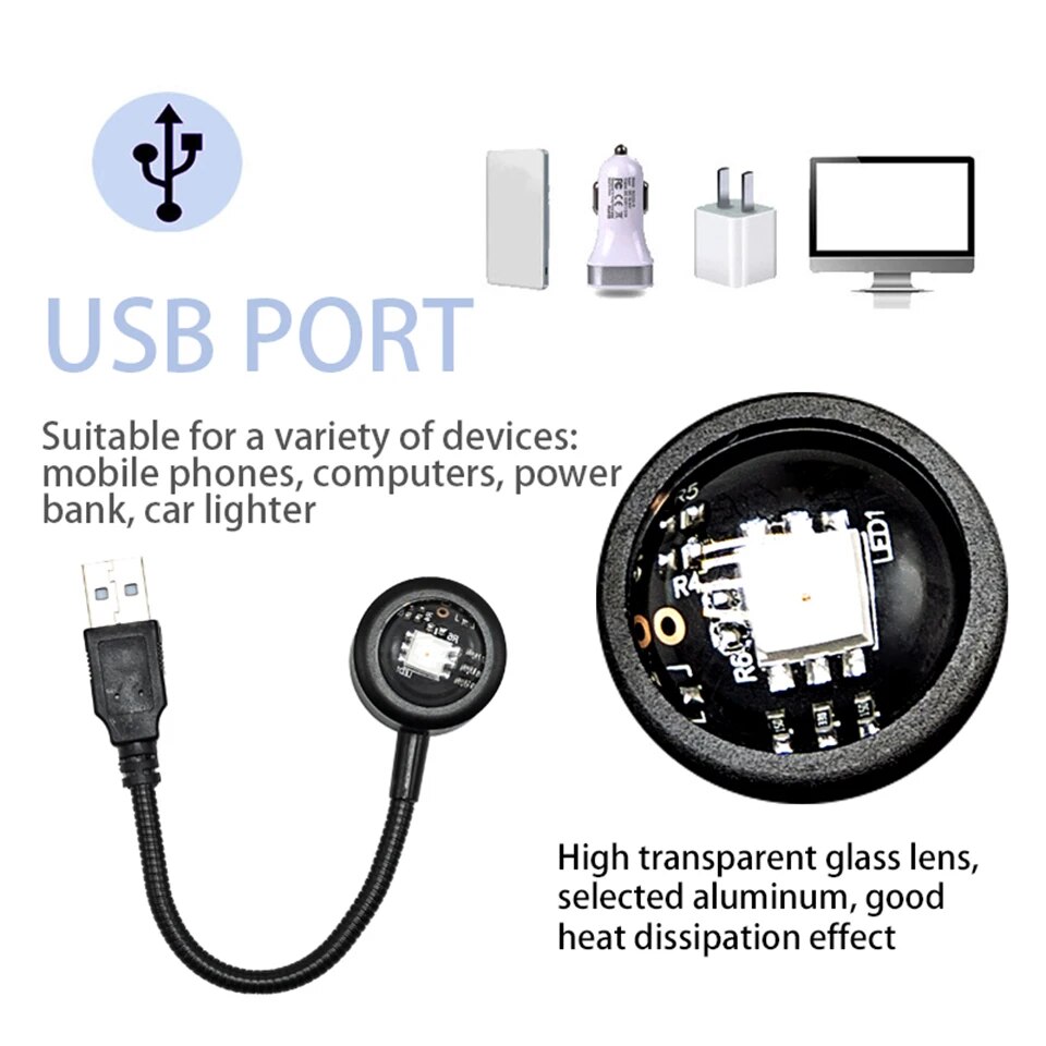 MeeToo USB Sunset Mood Lamp Le - огляд і ціна Sunset Lamp Projection