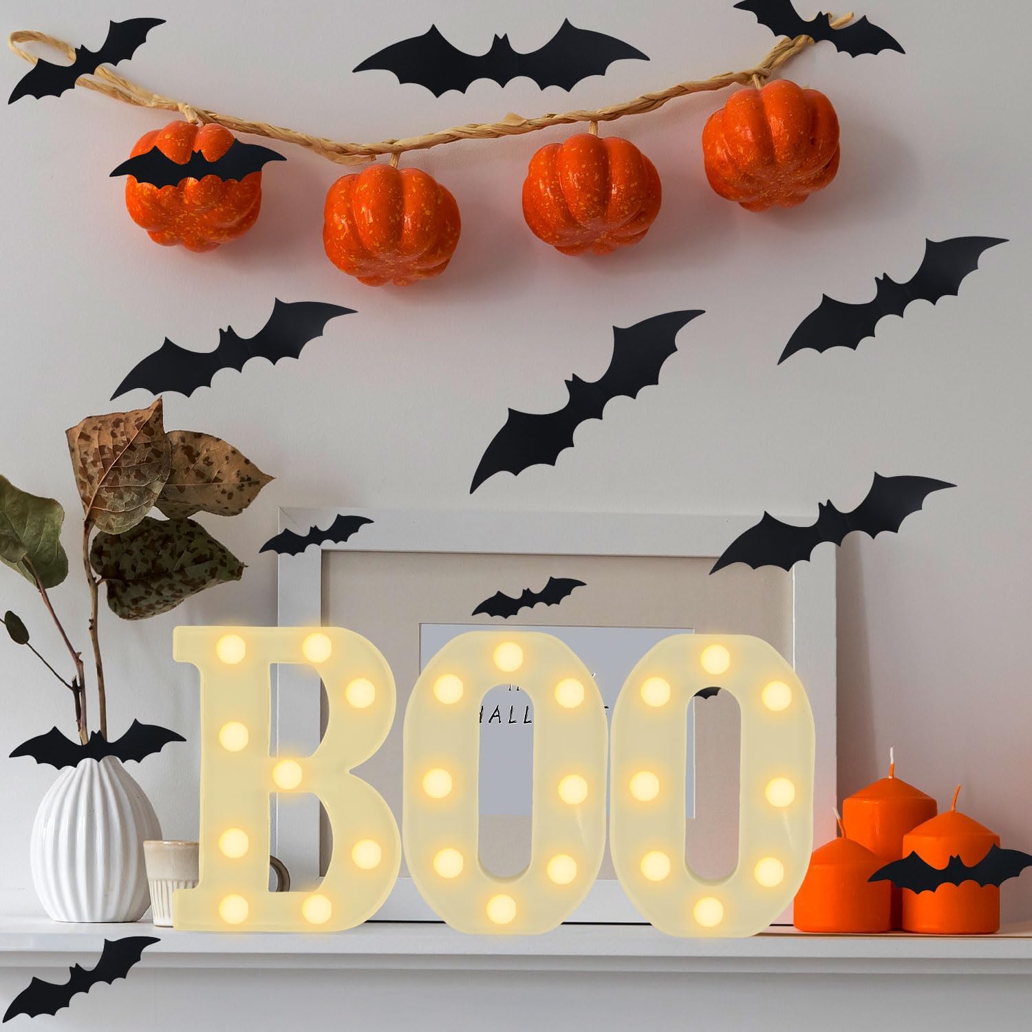 Halloween Decor Indoor-3 LED M - огляд і ціна Light Up Letters Marquee