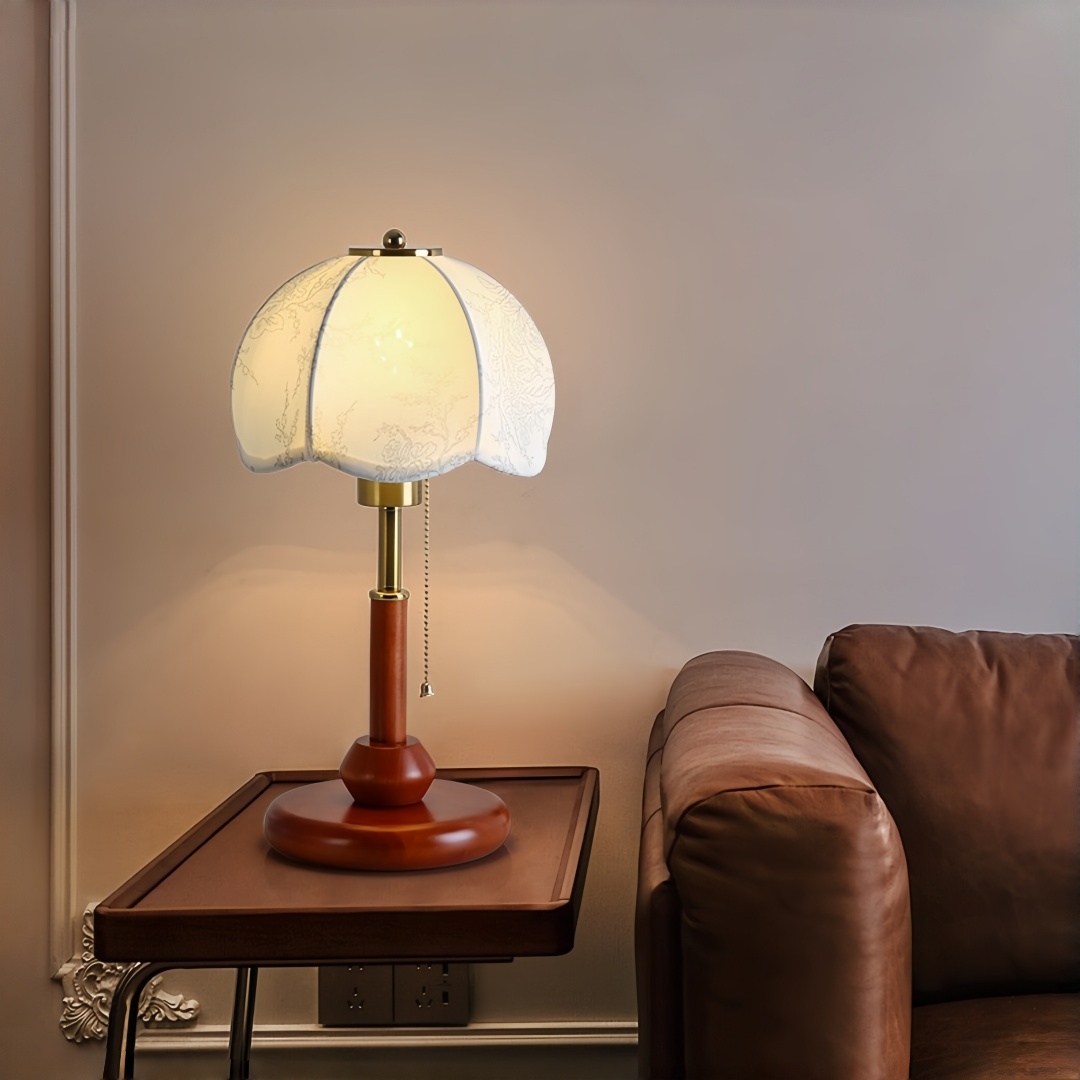 Vintage Scalloped Dome Table L - огляд і ціна Lighting Decor In Room
