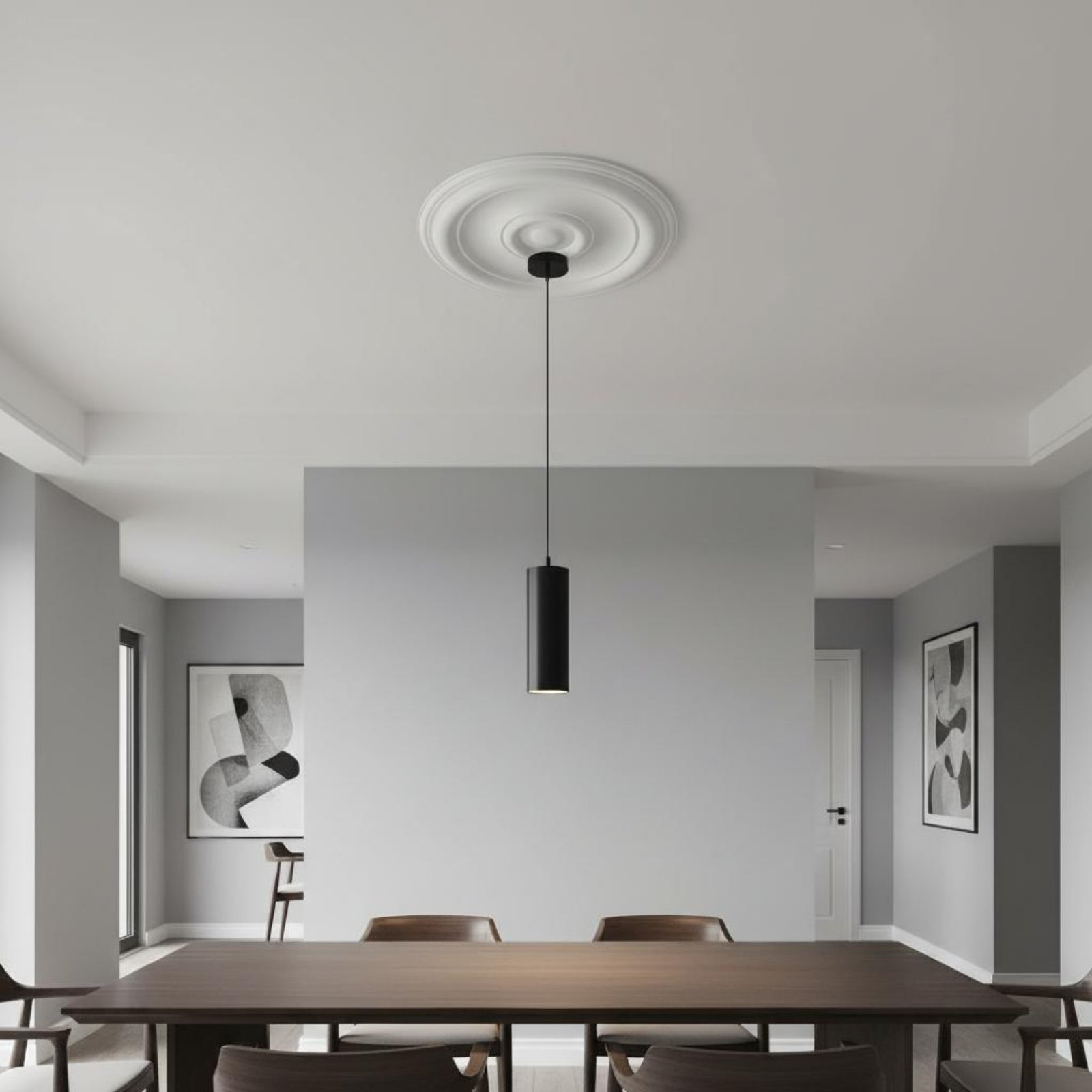 Round Ceiling Medallion Europe - огляд і ціна Lighting Decor