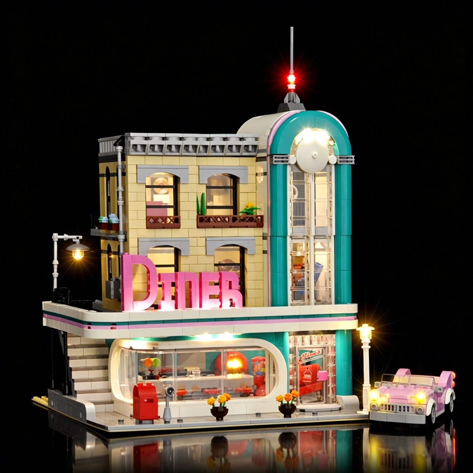 LYBMTWF LED Lighting Kit Compa - огляд і ціна Restaurant Lighting Decoration