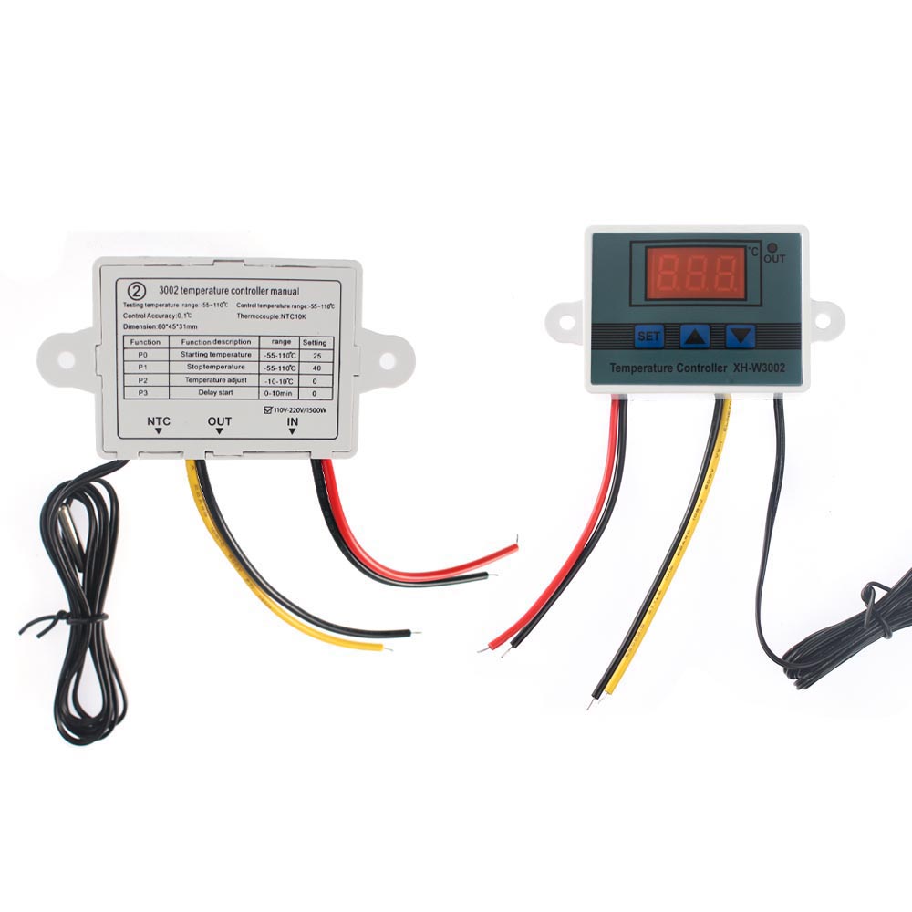 XH-W3002 Digital LED Temperatu - огляд і ціна Lighting Gallery