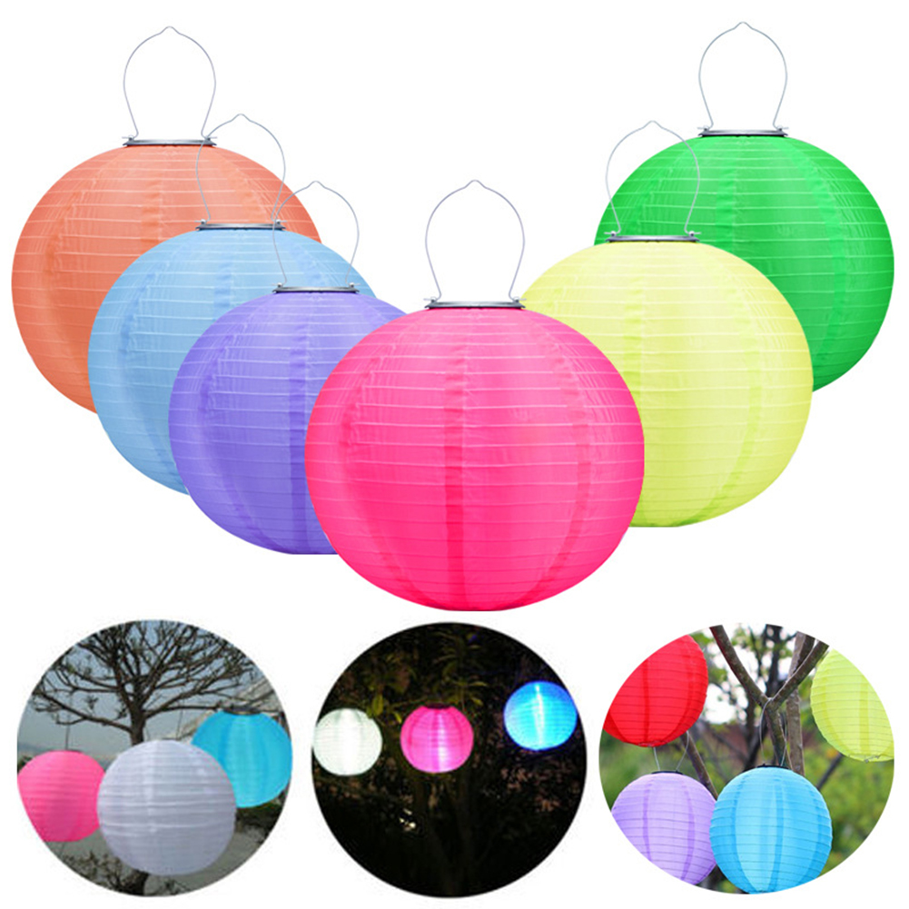 LED Solar Hanging Lamp Waterpr - огляд і ціна Lantern Paper Solar