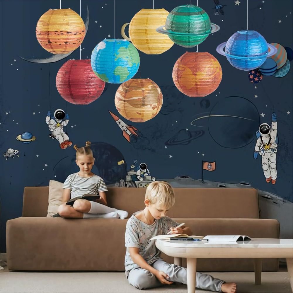Foldable Hanging Planet Paper  - огляд і ціна Lantern Paper Solar