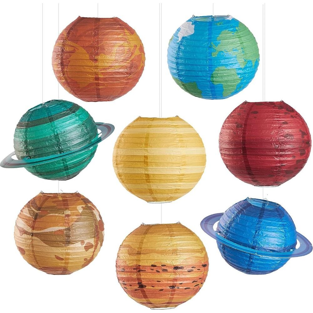 Foldable Hanging Planet Paper  - огляд і ціна Lantern Paper Solar