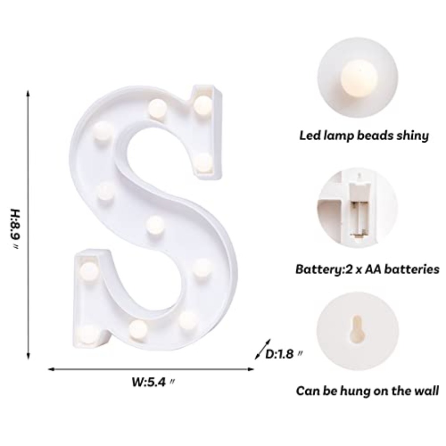 LED Letter Lights Sign Marquee - огляд і ціна Light Up Letters Marquee