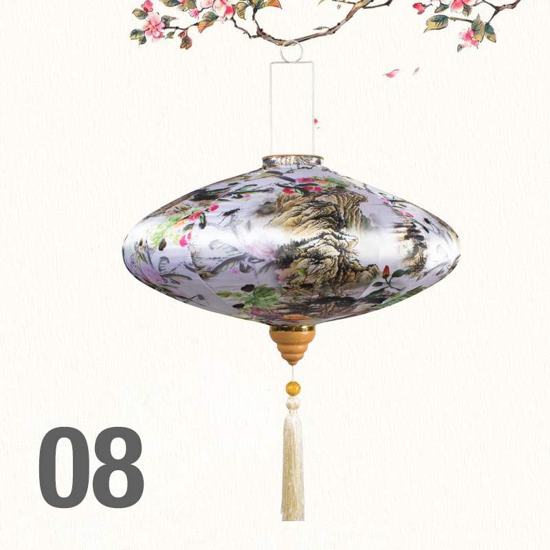 12/14 inch Chinese Style Satin - огляд і ціна Restaurant Lighting Decoration