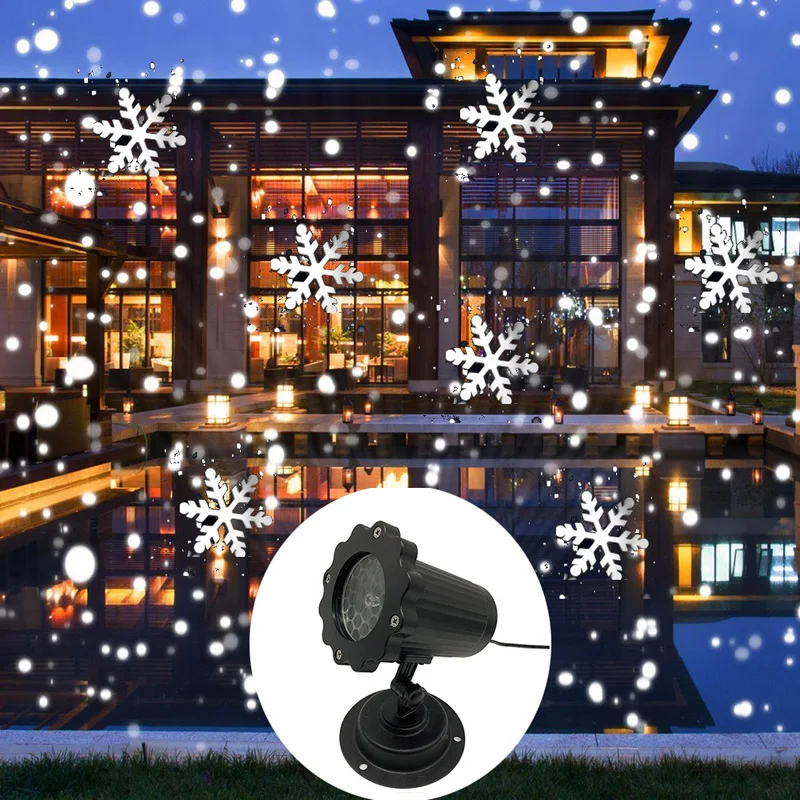 Christmas Snowflake Laser Ligh - огляд і ціна Lighting Effect Home Decor