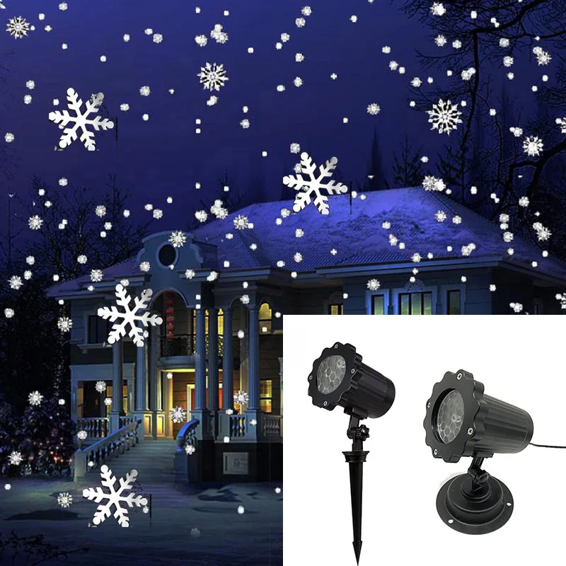 Christmas Snowflake Laser Ligh - огляд і ціна Lighting Effect Home Decor
