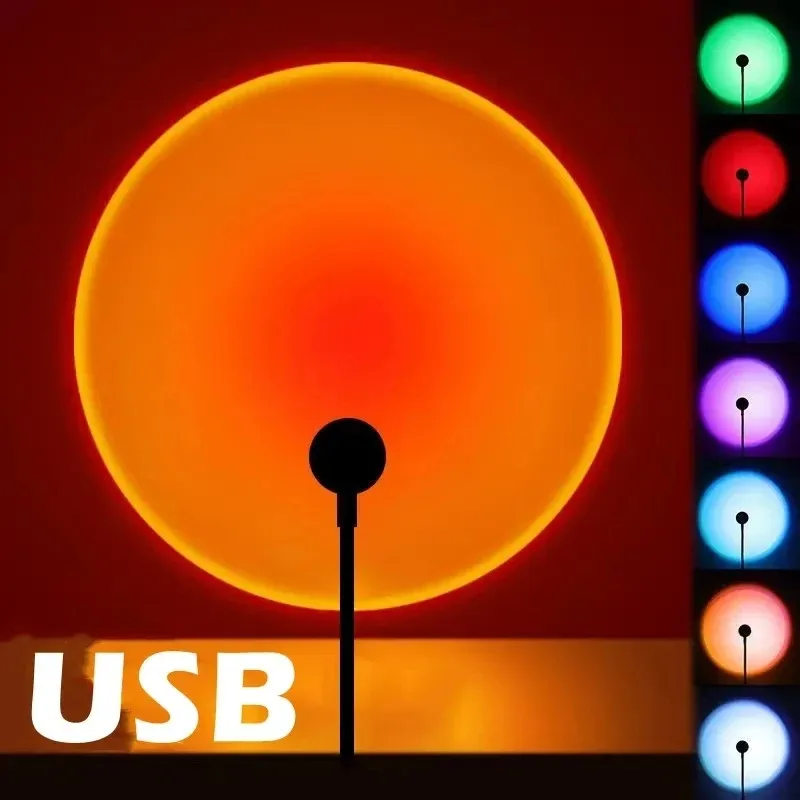 Projection Lamp USB Sunset Rai - огляд і ціна Sunset Lamp Projection