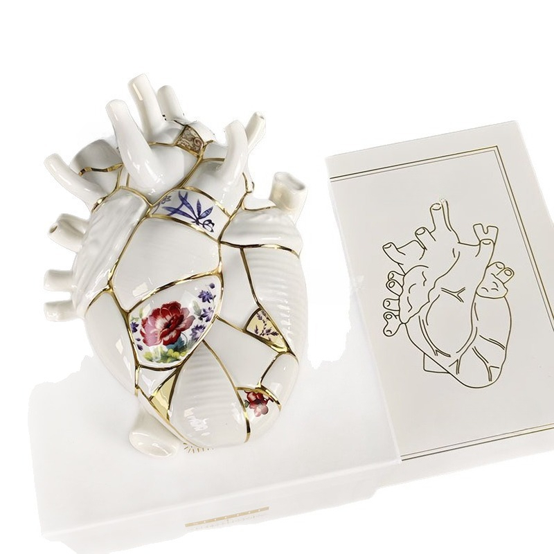 Heart Vase Living Room Wine Ca - огляд і ціна Lighting Room Decor Items