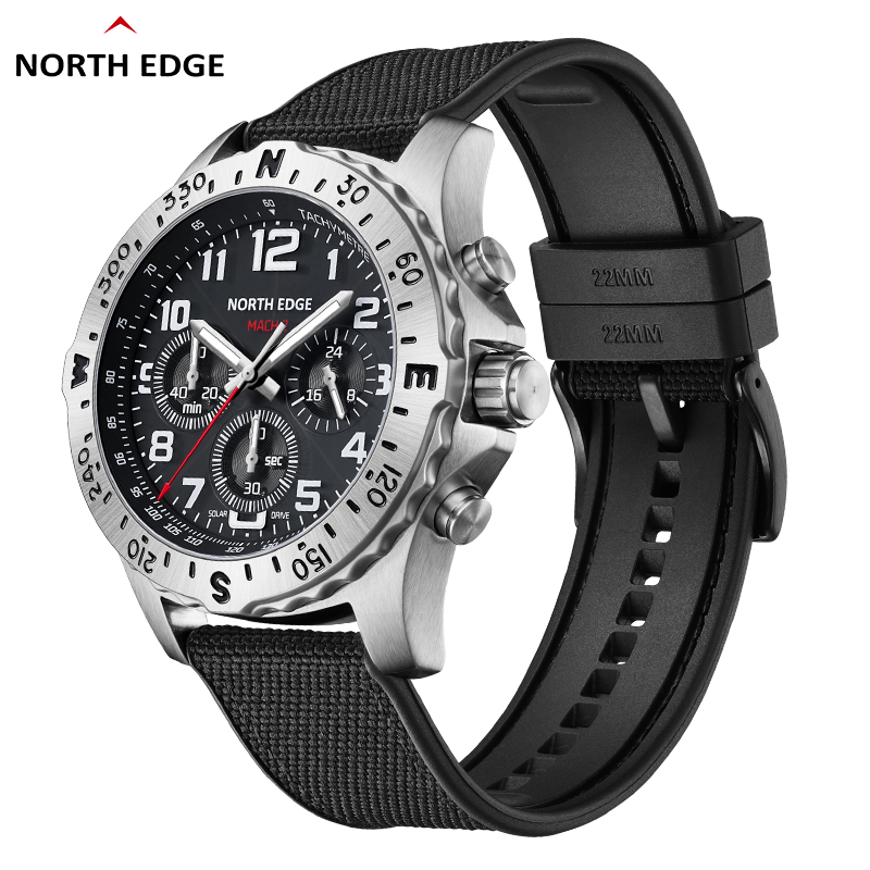 NORTH EDGE Men's Watches Solar - огляд і ціна Lantern Paper Solar