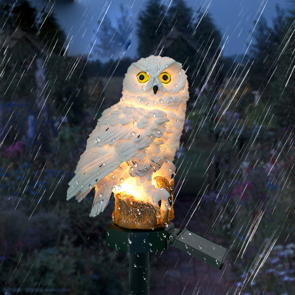 Solar Owl Statue Garden Light  - огляд і ціна Lighting Decoration Ideas
