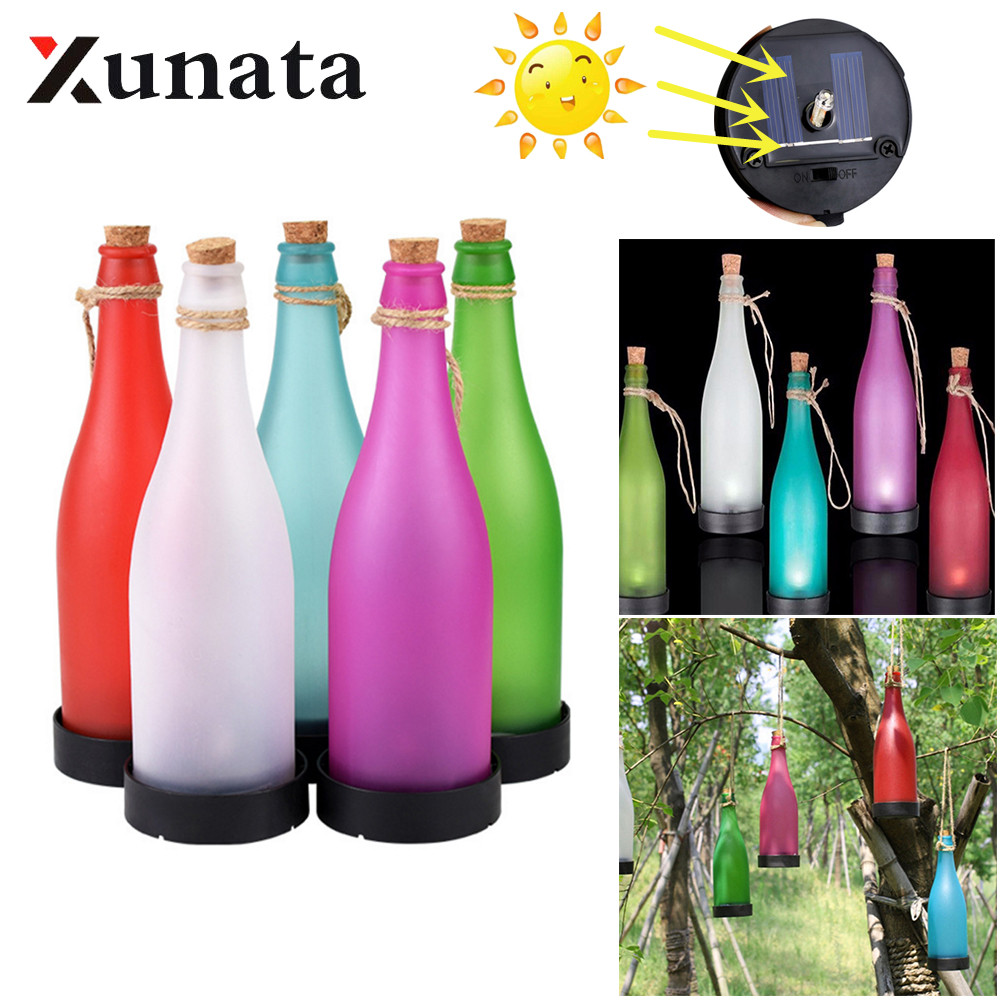 Wine Bottle Hanging Light Lamp - огляд і ціна Lantern Paper Solar