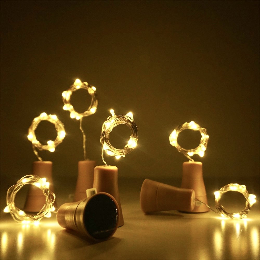 10/20LEDs Solar Wine Bottle St - огляд і ціна Lantern Paper Solar