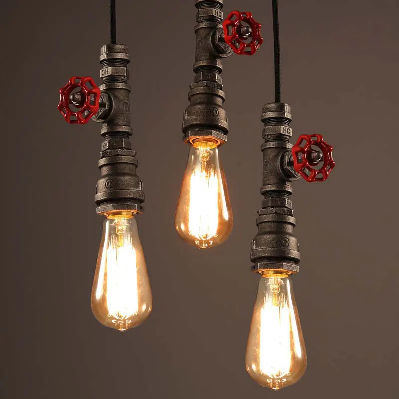 Retro Loft Industry Wind Water - огляд і ціна Lighting Room Decor Items