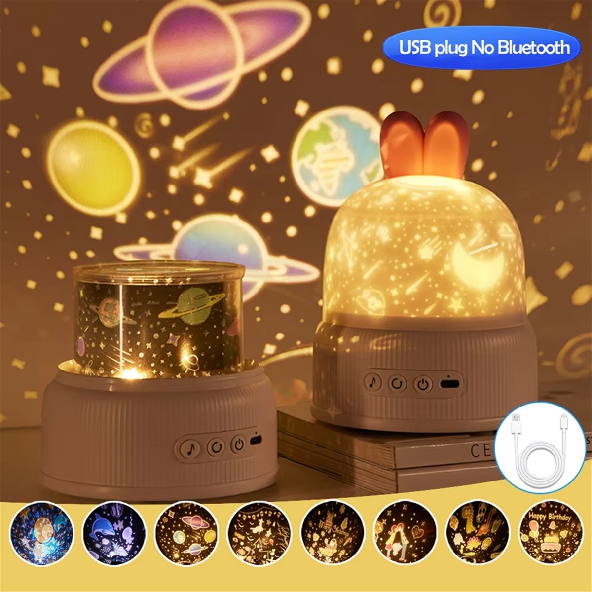 HOT! Cute Projector Night Ligh - огляд і ціна Lighting Decor