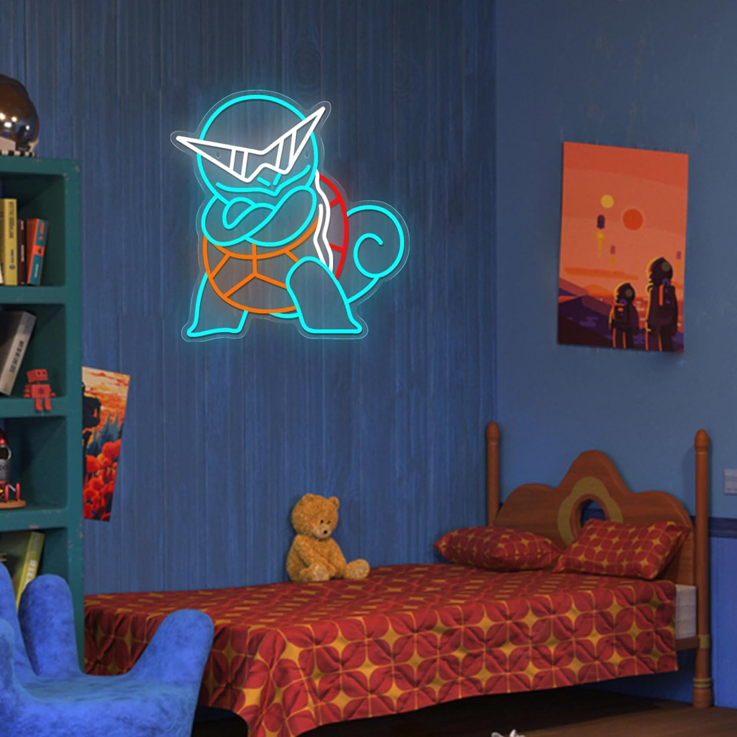 Pokemon Squirtle Neon Sign LED - огляд і ціна Lighting Room Decor Items