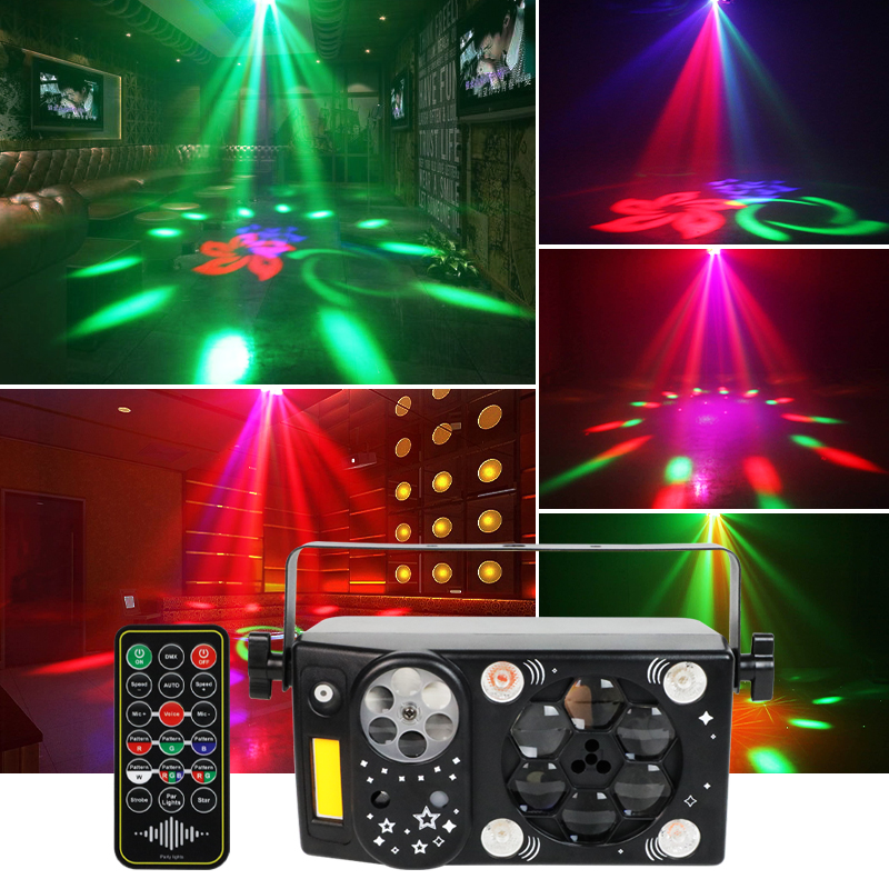HCWE LED 7 In 1 Magic Ball Par - огляд і ціна Lighting Effect Home Decor