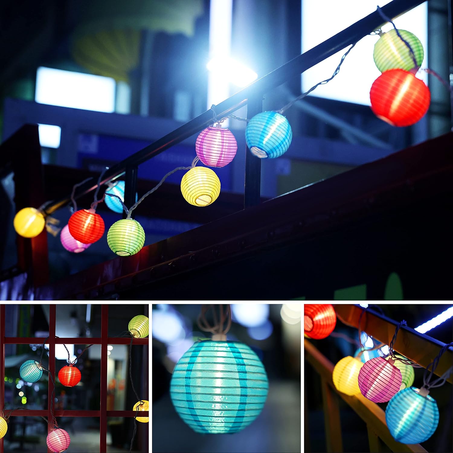 Solar Lantern String Lights Ou - огляд і ціна Lantern Paper Solar