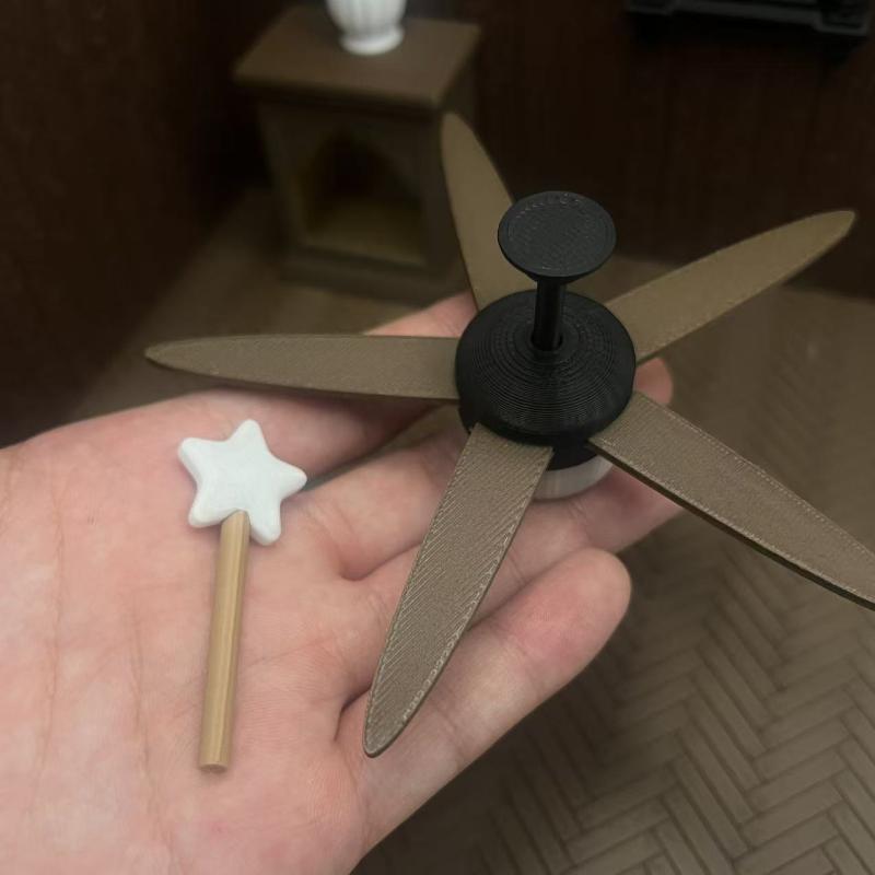 Miniature Ceiling Fan with LED - огляд і ціна Lighting Gallery