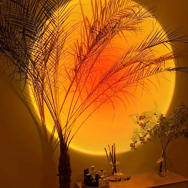 Mini USB ED Sunset Lamp Nightl - огляд і ціна Sunset Lamp Projection