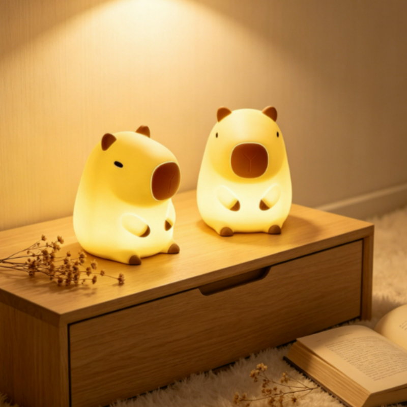 Cute Pet Capybara Night Light  - огляд і ціна Lighting Room Decor Items