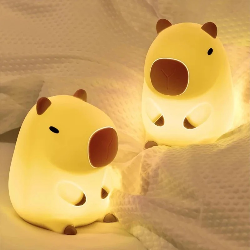 Cute Pet Capybara Night Light  - огляд і ціна Lighting Room Decor Items