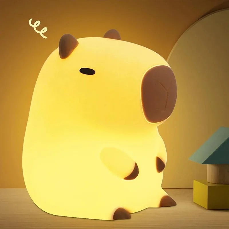 Cute Pet Capybara Night Light  - огляд і ціна Lighting Room Decor Items