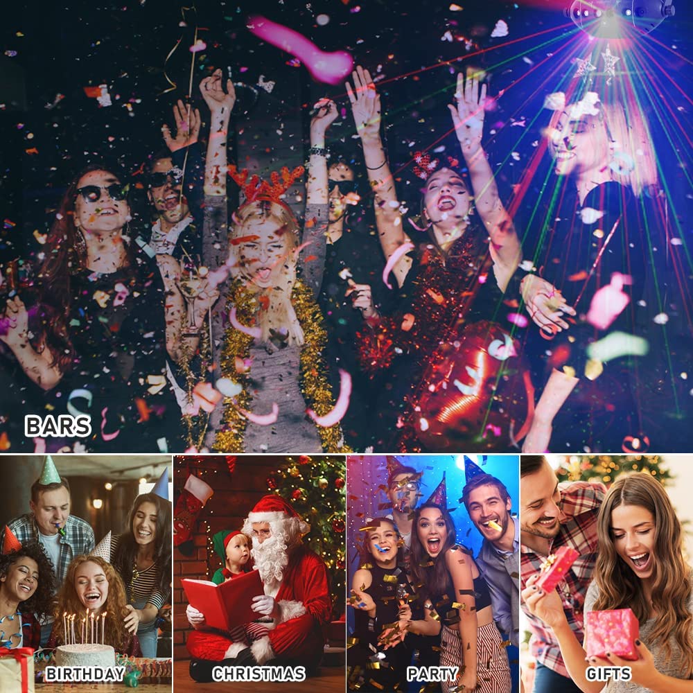 Stage Lights DJ Christmas Proj - огляд і ціна Lighting Effect Home Decor