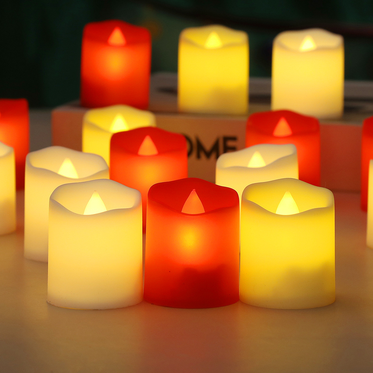 LED electronic candle light,sw - огляд і ціна Restaurant Lighting Decoration